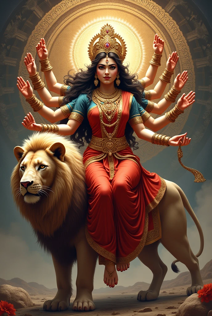 Indian Goddess Durga