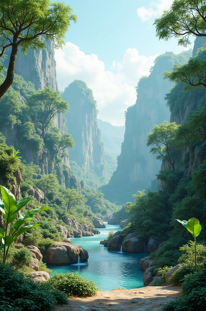 Generate for me a photo of a place which are being solid realistic 4k