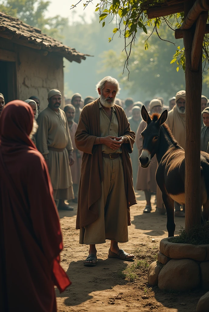 It was then that, with a heavy heart, the old man proposed a painful solution: fill the well with soil, avoiding future accidents and shortening the suffering of your faithful companion, the donkey. The idea was not well received by everyone. Some neighbors hesitated, not wanting to believe that that was the only way out. bet, Por fim, the decision was made.