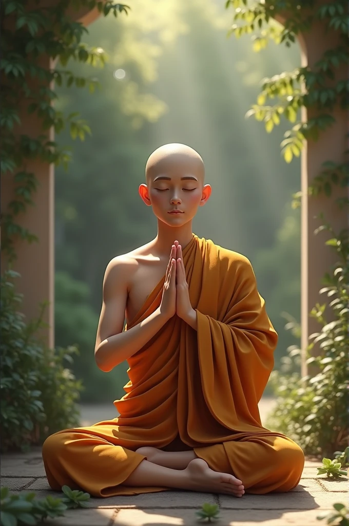 Bodh munk namaskar 