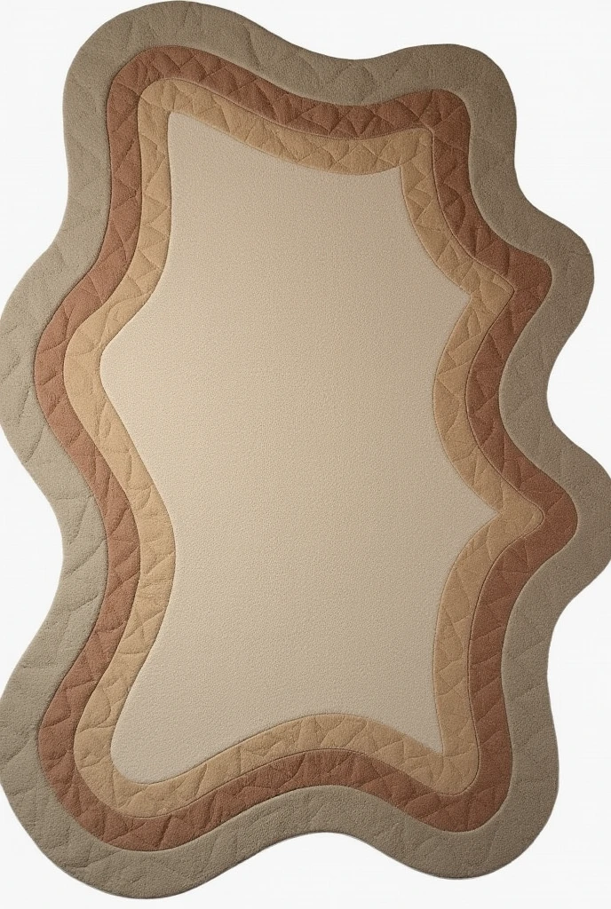 Irregular Shaped Tufted Custom Rug Handmade Area Rug Carpet for Home, Bedroom, Living Room, ???