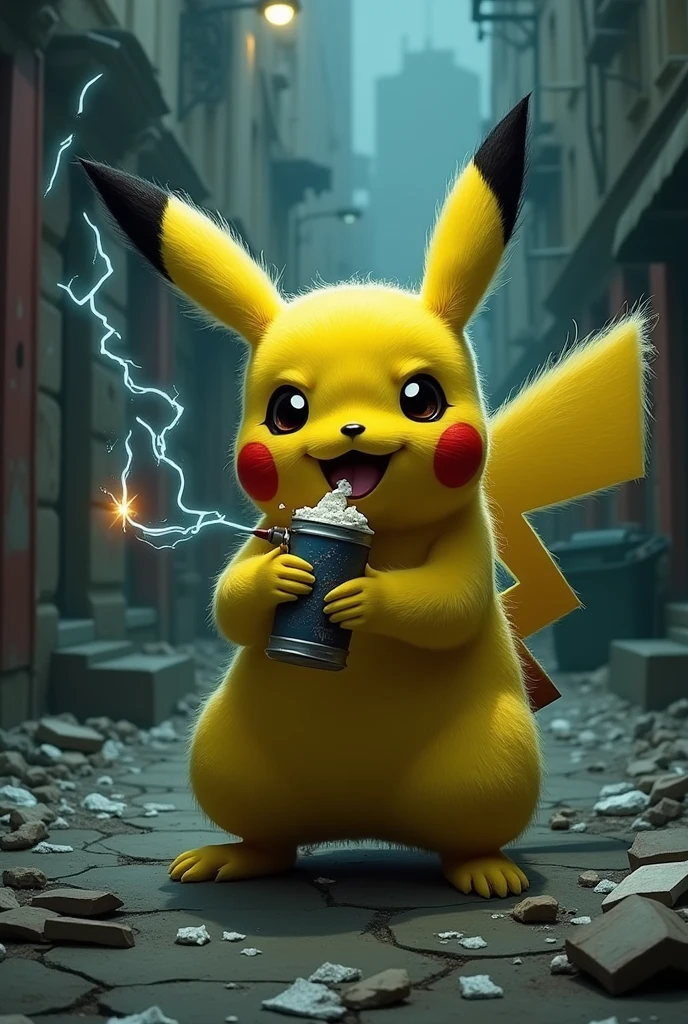 Pikachu smoking crack