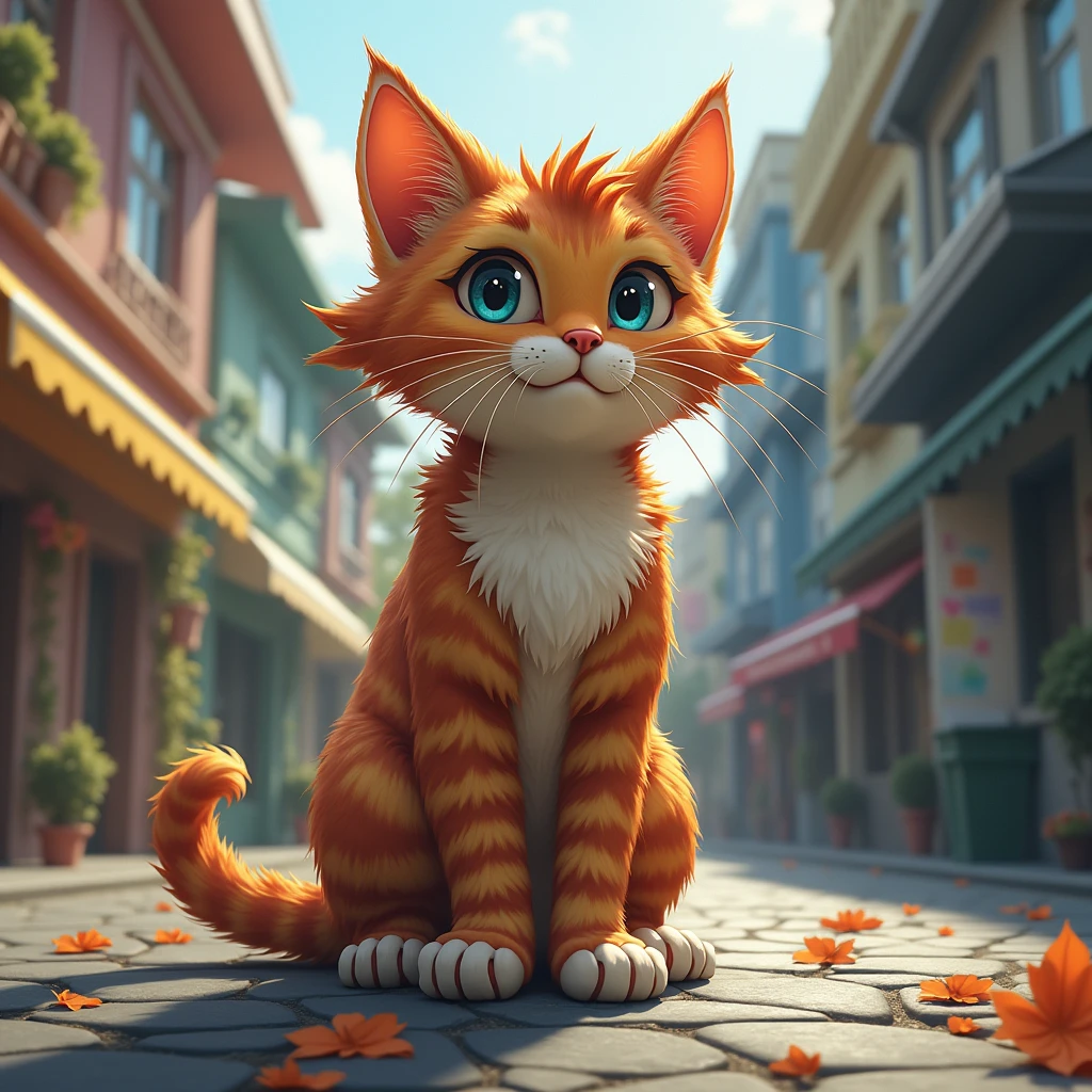 Make a cat from the street