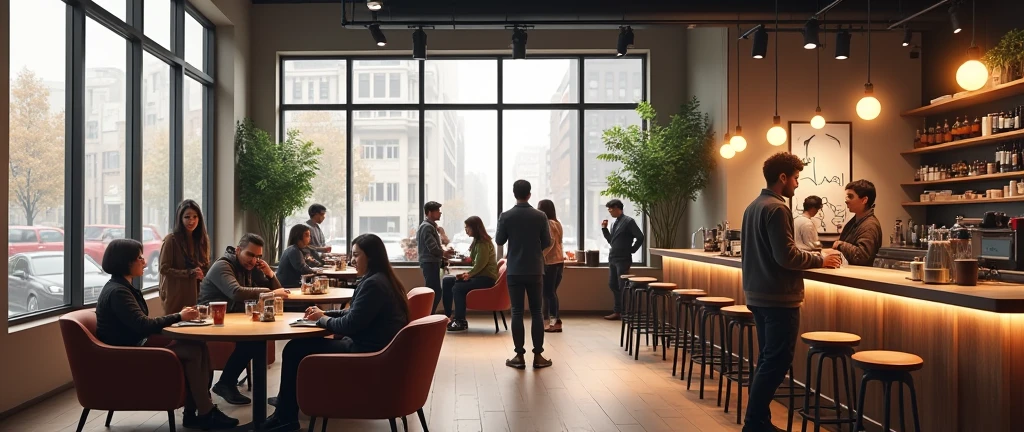 a starbucks establishment