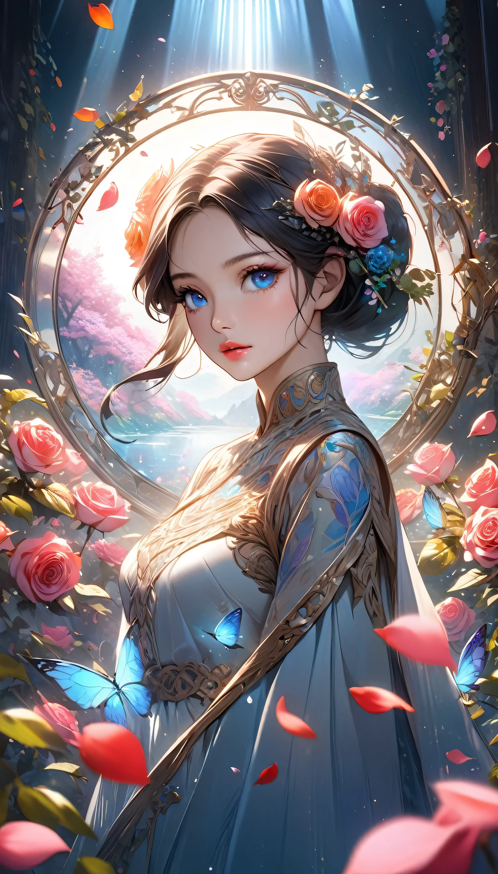 (masterpiece, highest quality:1.2), 1 girl, alone,anatomically correct,beautiful