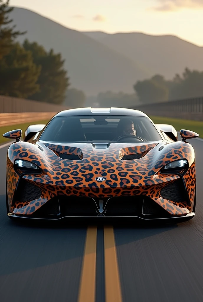 Create a luxury hyper car, whose model is called Cheetah, It is a car from the Brazilian luxury car brand Amazon., the car must be fast and have great aerodynamics, the car must contain details, format, characteristics of the ultra fast animal the Cheetah