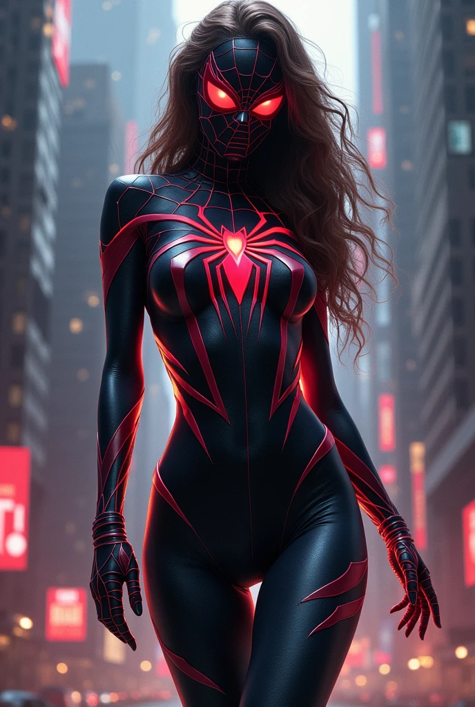 Sexy spiderman girl