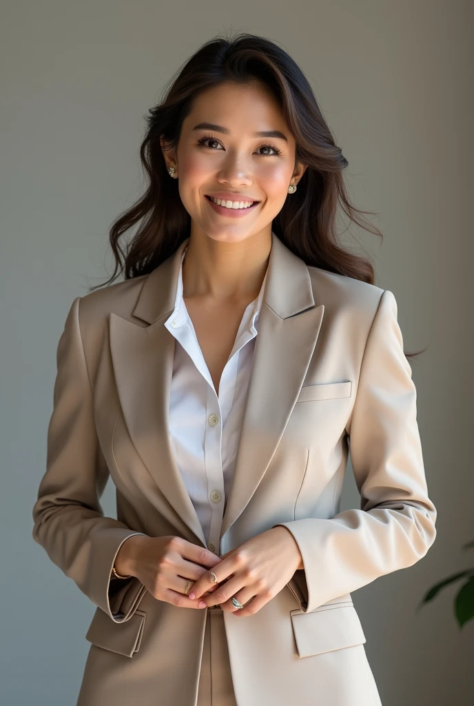 An image of “CecyLaNice” search Google images for her photo ,with professional outfit type ID for resumes