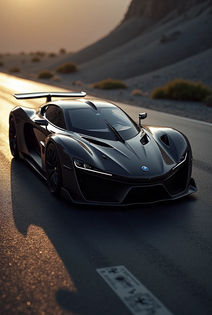 Create a luxury hyper car, whose model is called Guará, It is a car from the Brazilian luxury car brand Amazon., the car must be fast and have great aerodynamics, the car must contain details, format, characteristics of the typical Brazilian animal, the Maned Wolf