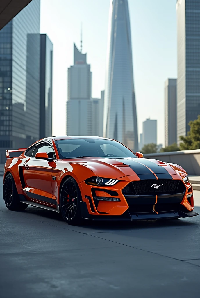 Ford Mustang, mixed with Ford Ka