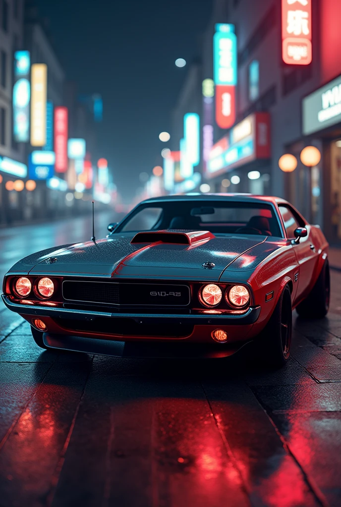 Design of a muscle car that never existed 
