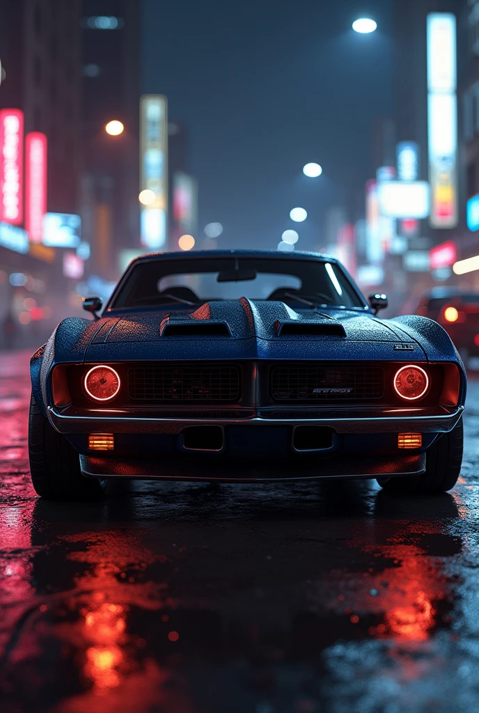 Design of a muscle car that never existed