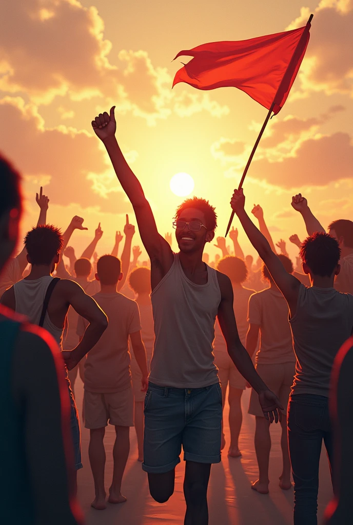 An image that represents the freedom of the people