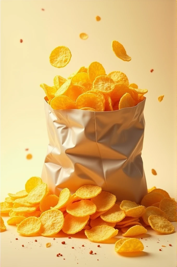 Very many chips packet