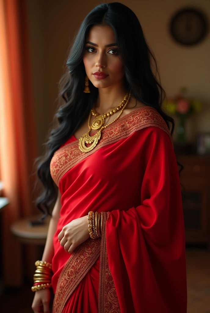 Best 32 27 32 figure bhabi sexy hot pictures with saari nude