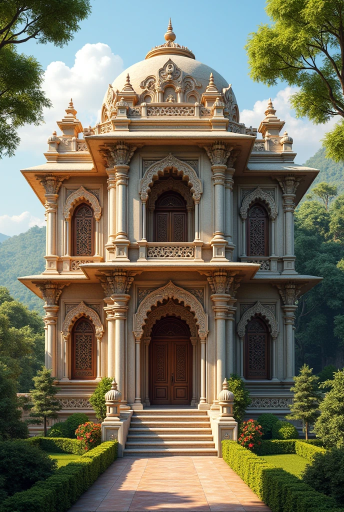 Beutiful indian house