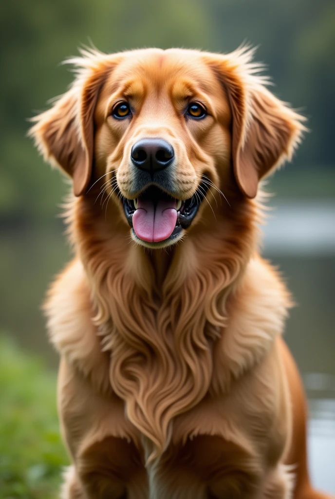 Golden retriever like real