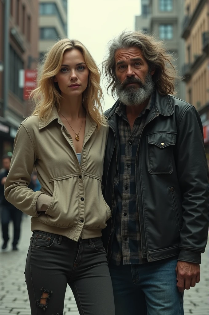 Scarlett Johansson and a homeless man switch bodies