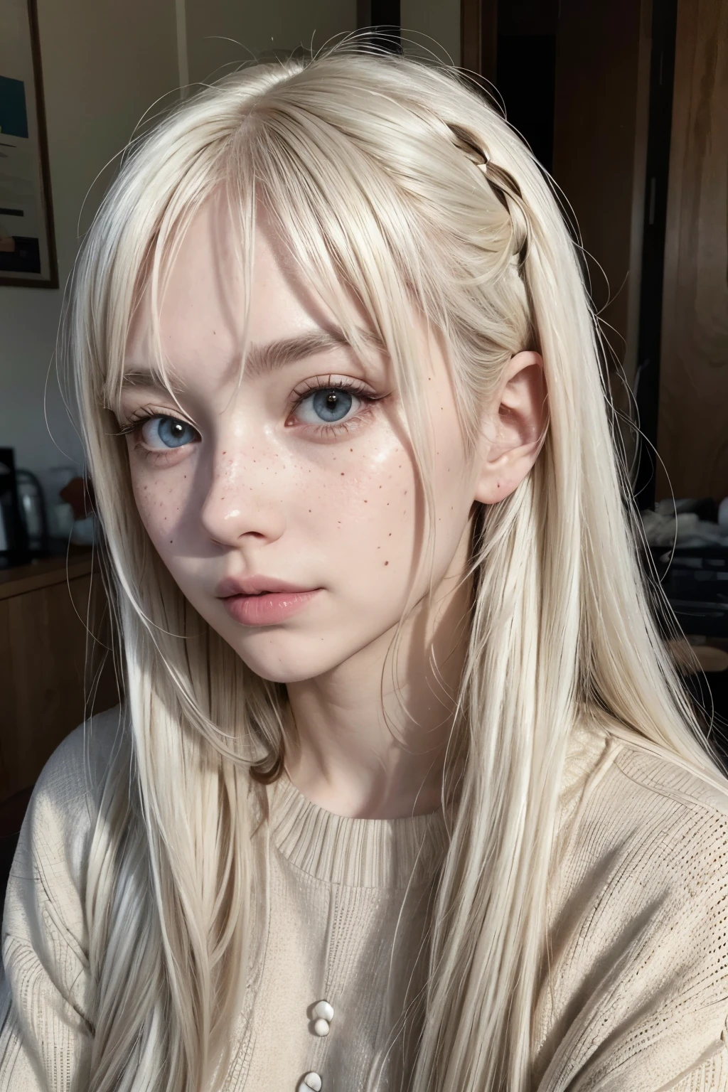 <lora:marymorgan_v3:1> 1girl, platinum blond, lonng hair,  hazel eyes, pale skin, standing