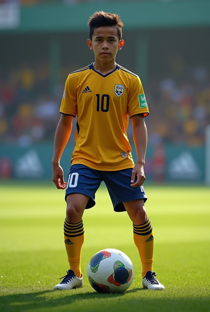 (((LITTLE KID))), AS KID TOM HOLLAND,One bit height is 1.A -yeld Chse boy of 75 meters,Wearing the number 7 shirt of the Portuguese national football team,Wearing the number 7 shirt of the Portuguese national football team,Wearing the number 7 shirt of the Portuguese national football team,Use snapshots to capture the moment when the teenager plays the soccer league,Use snapshots to capture the moment when the teenager plays the soccer league,Use snapshots to capture the moment when the teenager plays the soccer league,Boy stude is compact and sturdy,The background shows players in the distance and the Old Trafford football stadium filled with spectators,Sports full-body photos,fully body photo,fully body photo,Photoreality,photore,tmasterpiece,hentail realism,Photoreality,hight contrast,The photorealistic digital art trend is detailed and realistic in Artstation 8k HD HD, A detailed, skin textures, ultra - detailed, realistic skin textures, best qualtiy, Ultra-high resolution, (Reality:1.4),A detailed, RAW photogr, author:Lee Jeffries Nikon D850 Film Stock Photo 4 Kodaport 400 Camera F1.6 shots, Rich colors, Ultra-realistic realistic textures, Dramatic lighting, unrealengine artstation cinestill 800 trends,