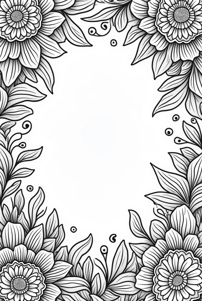 Patterns for a coloring book