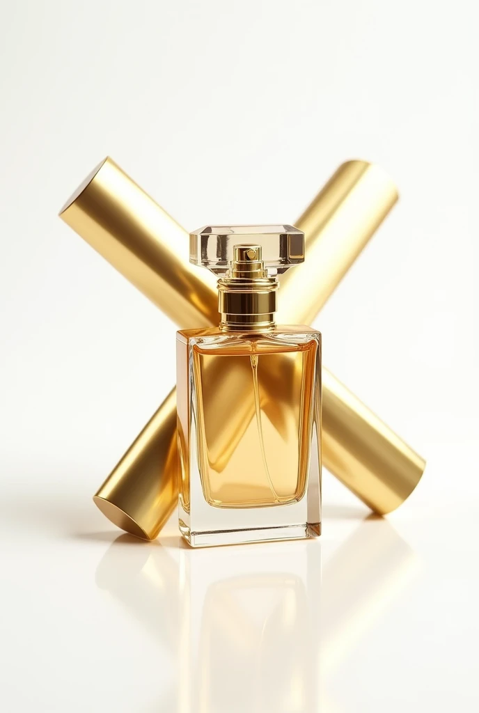 The lattitude xtreme hinode perfume on a white background mixed in some way with a gold bar giving an allusion to the imported perfume one million but without mentioning one million