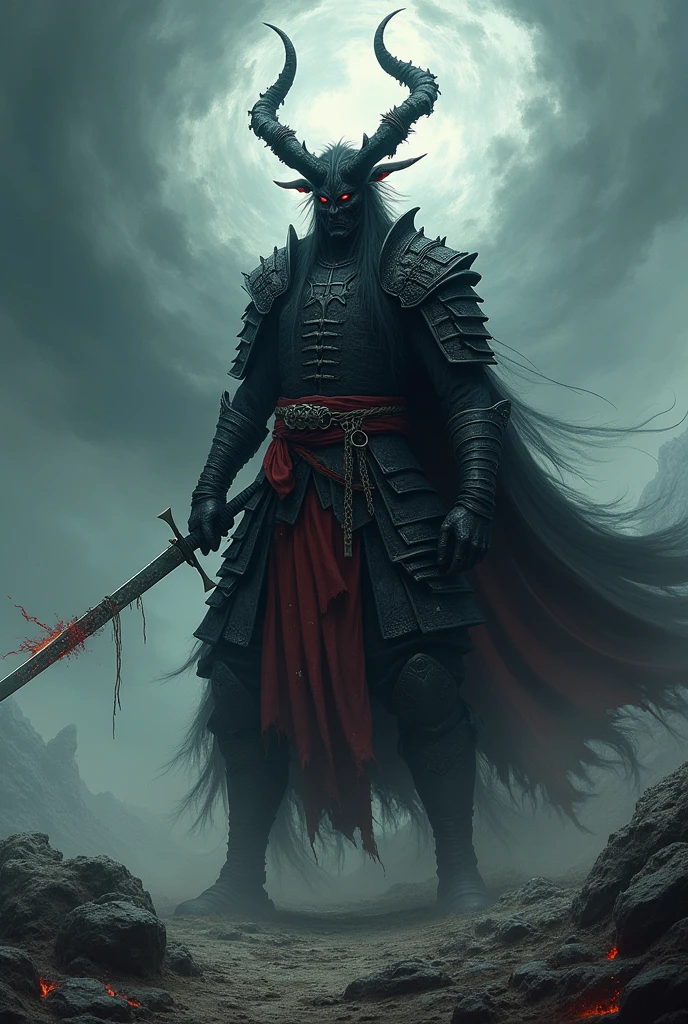 dark samurai demon