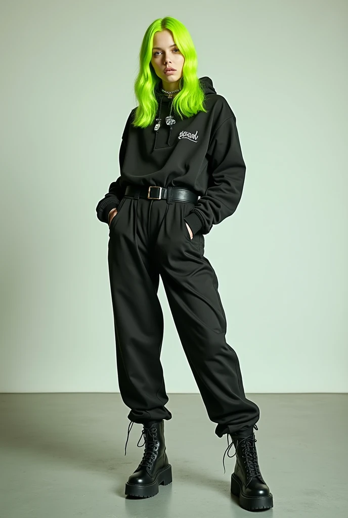 An image of Billie Eilish&#39;s body