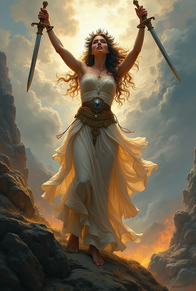 She is victory with the taste of conquest. It's a passion that cannot be measured, an irremediable exercise for the infinite band of crazy people who love too much...