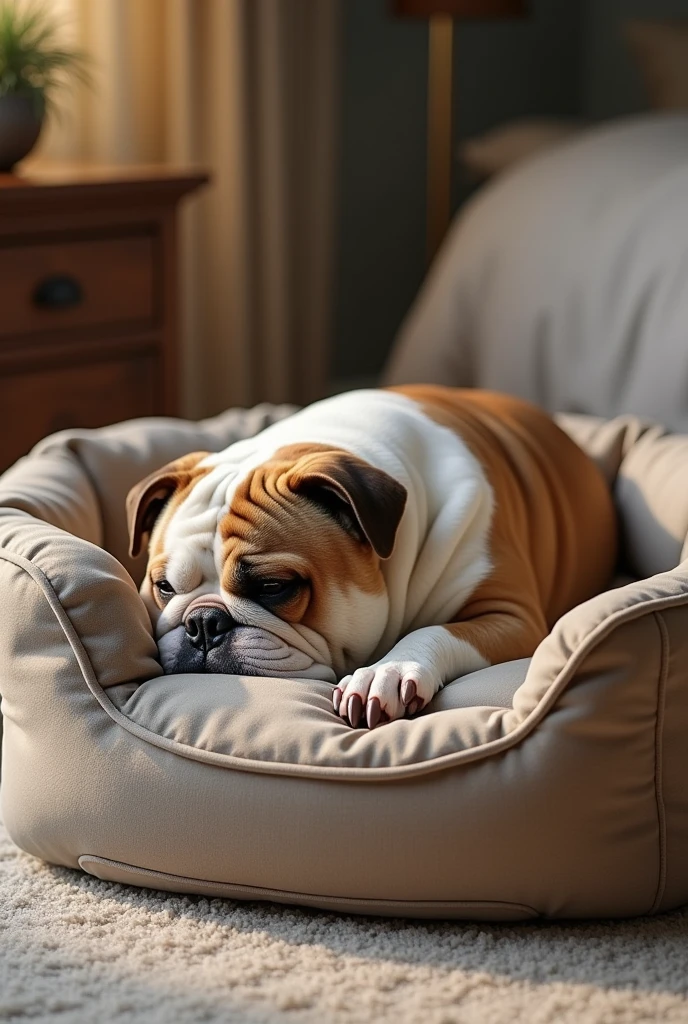 Give me bull dog bed pic
