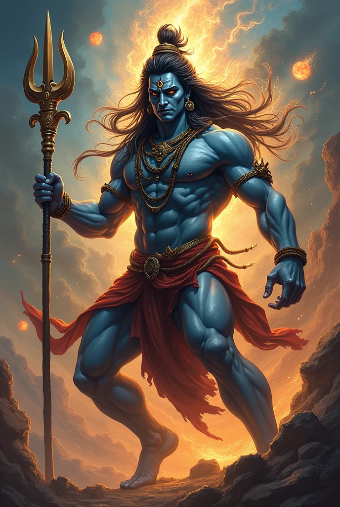 shiv ji angey mode