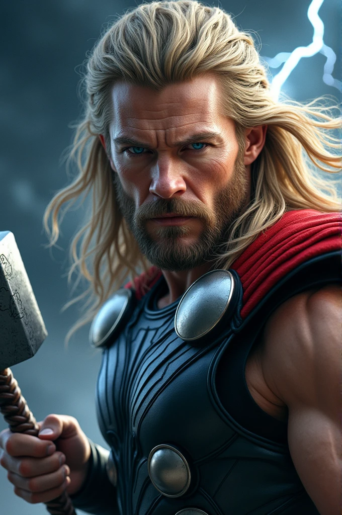 Thor close up shot