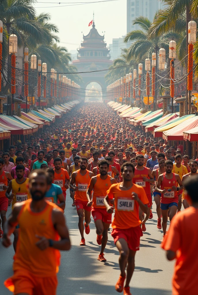 Navratri road race