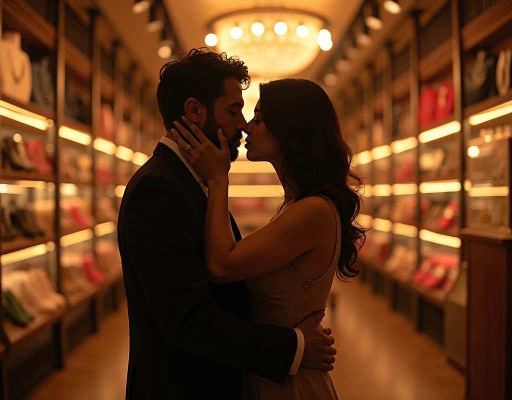 Scene from the romance film whose title is "The physical store" very amazing!