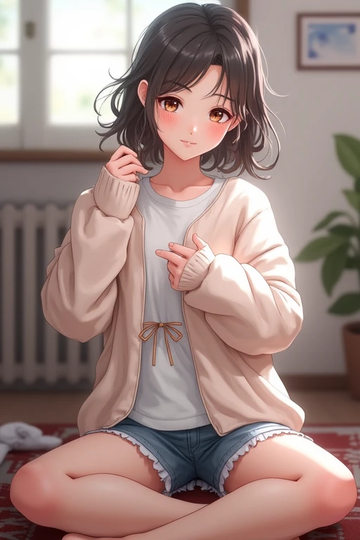 One girl, High resolution,