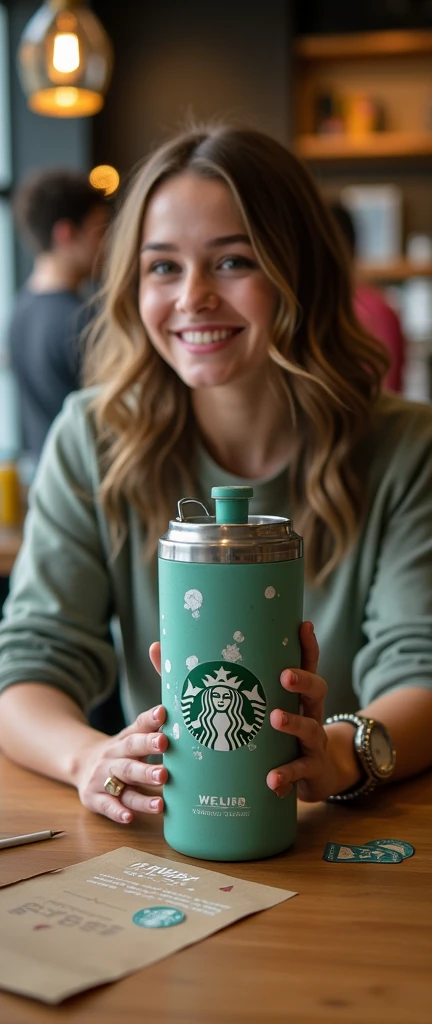 Try inviting customers to customize their Starbucks products like thermoses, Cups, etc., using stickers, Engravings and accessories available at branches.