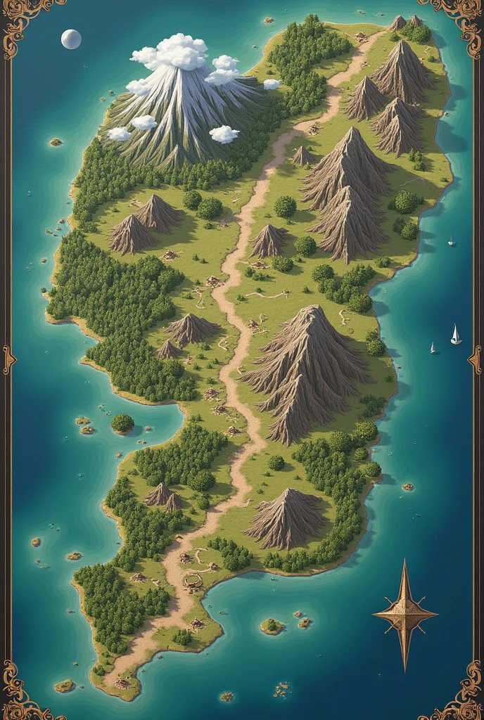 Sent by you:
Create a map of a fictional country called Veridonia with a territory of 857,382km2
