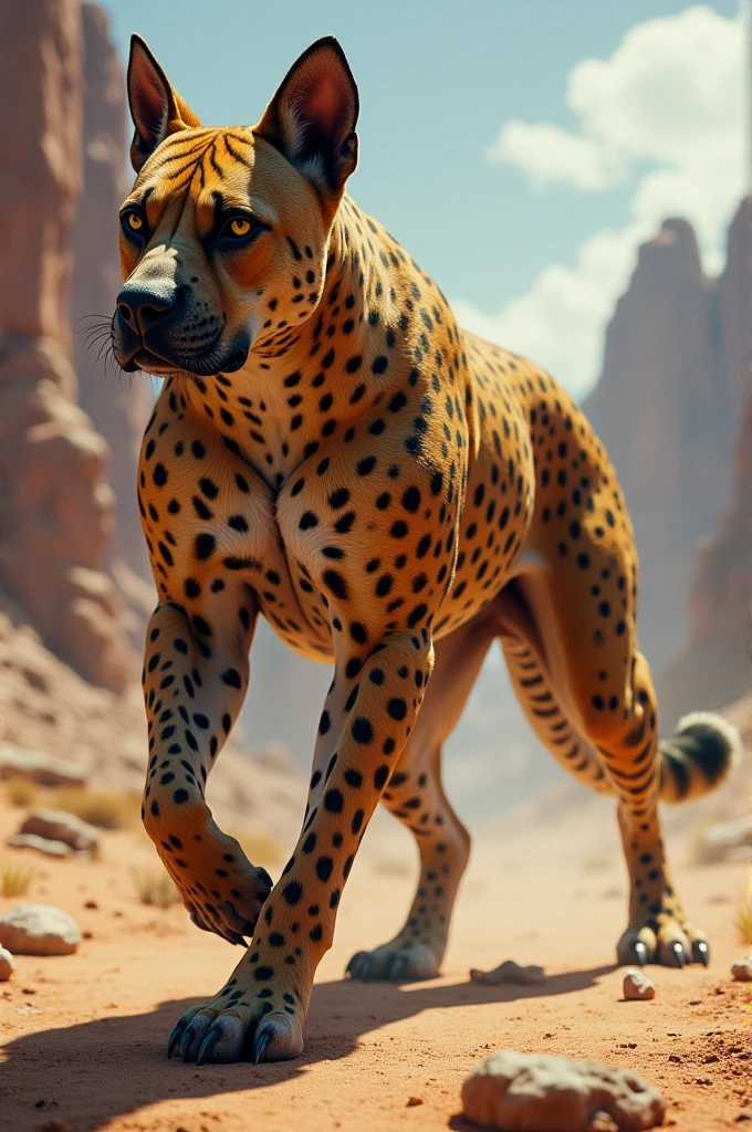 Cane corso cheetah