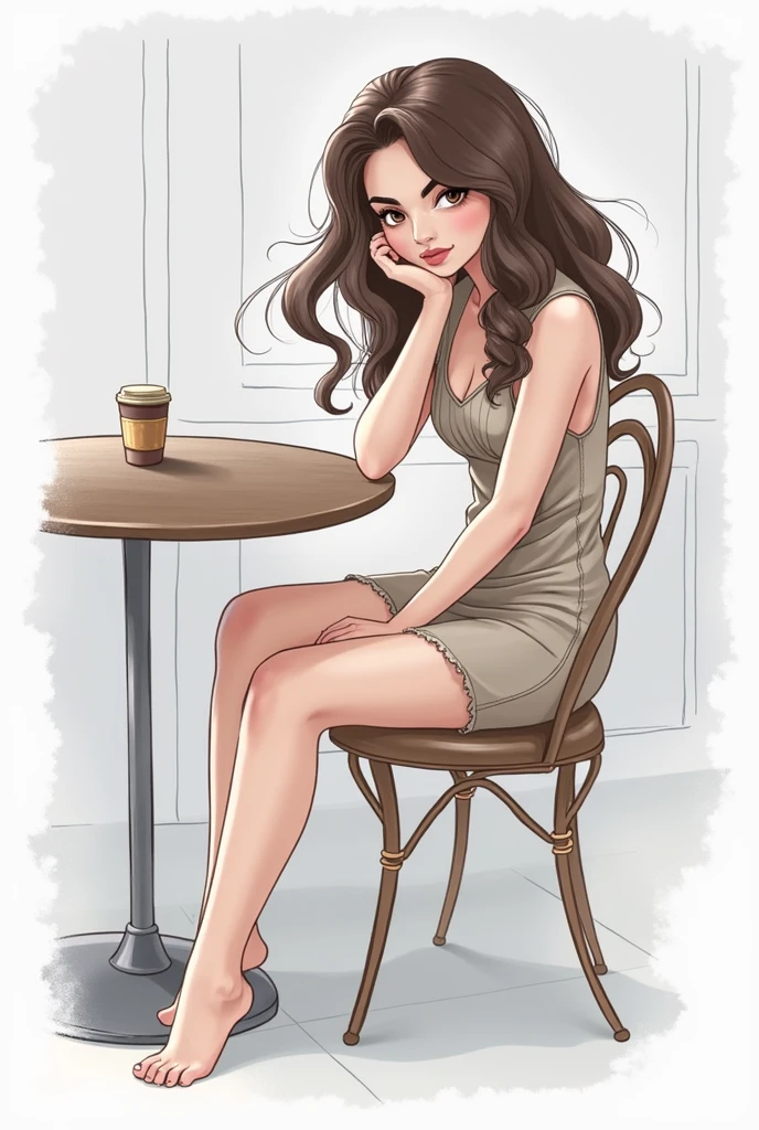  Indian women face future Coffee Shops looking into the camera portrait caused raw photo Short Dress Makeup and Beautiful Indian Hot Girl 5 
White Face Cute 