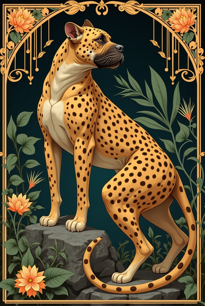 French mastiff cheetah Mucha