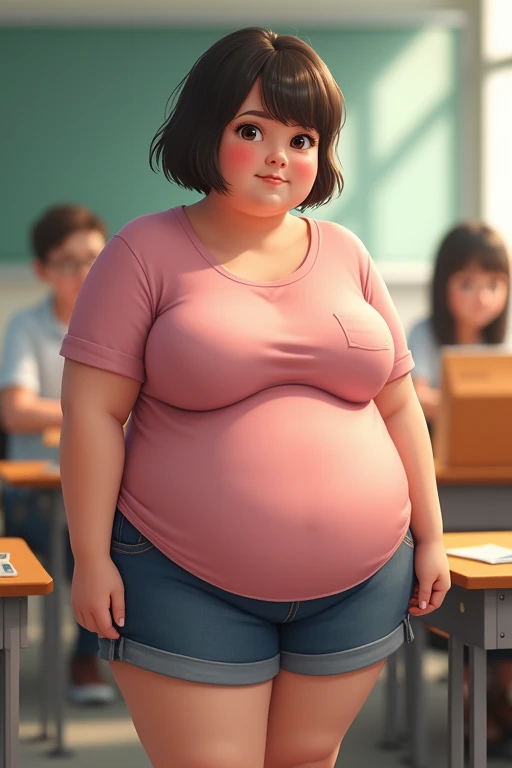a fat obese ,chubby overweight ,young fat girl in ,cute plump schoolkid,heavy set young girl,thick student,extremely obese young female student,very fat and heavy young girl,stout short haired girl in school,chubbychild in classroom,cute pudgy young student
((((Big Tits))))((((Embarrassing))))((((blush))))
((((Nipples))))((((Areola))))