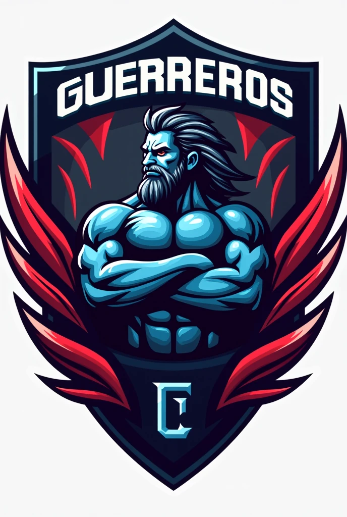 Create a shield for a soccer team called Guerreros FC