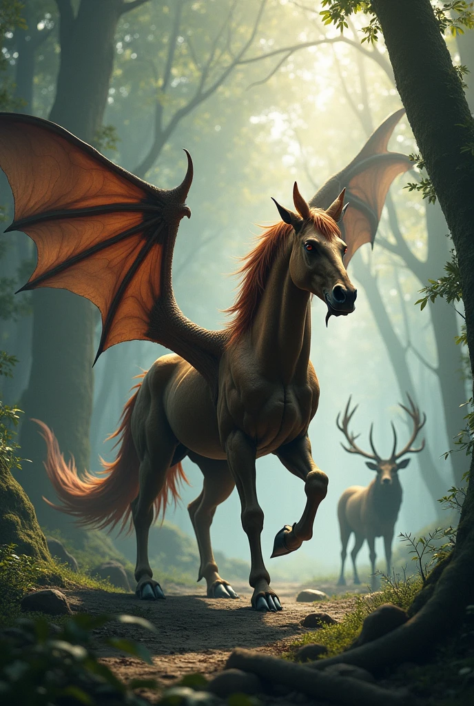 horse, HAST, Dragon,  Fangs, elk