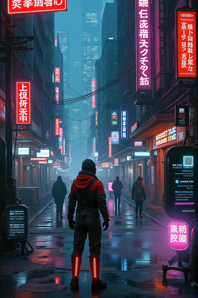 Create a research board on cyberpunk 