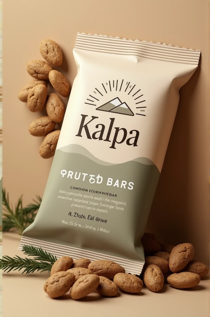 Packaging for Kallpa energy bars 