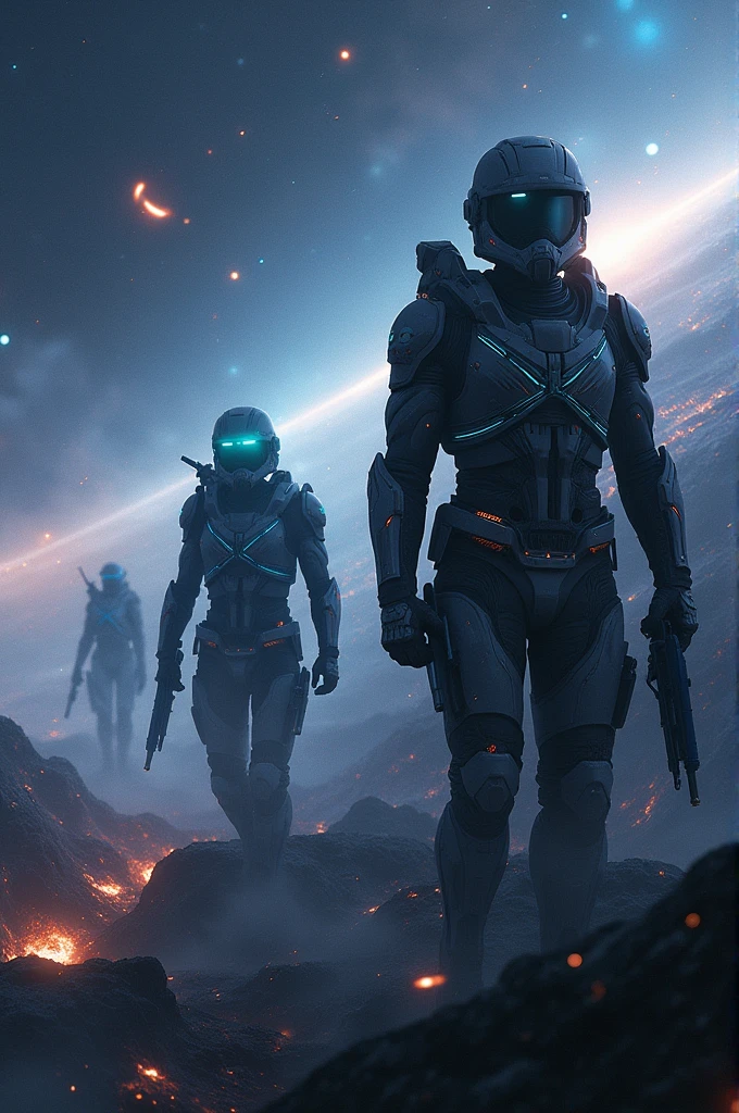 infinity and soldiers
