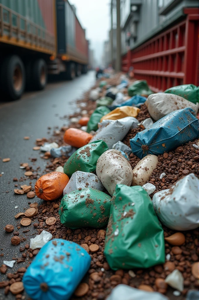 Garbage accumulation