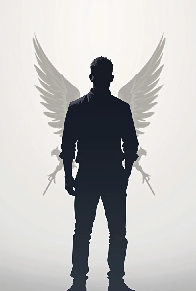 Make me a logo like this name actichix because I need it for a COD MOBILE squad team that looks as elegant as possible and professional and serious that the image shows a man not a woman