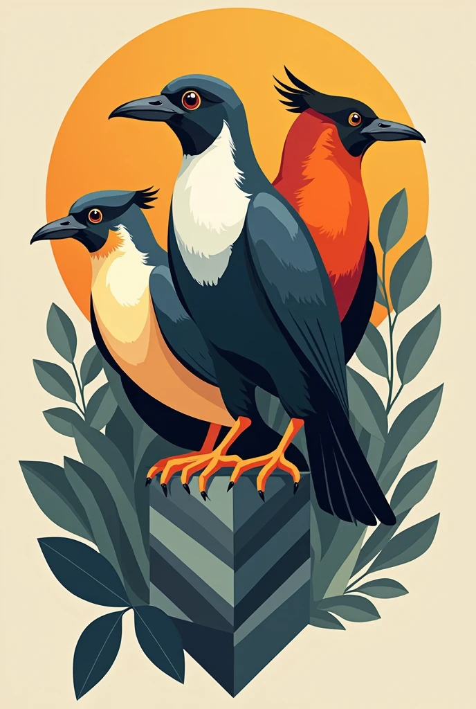 Make an ornigram, About the main staff for engineering, no more than ten people and this image is in Spanish