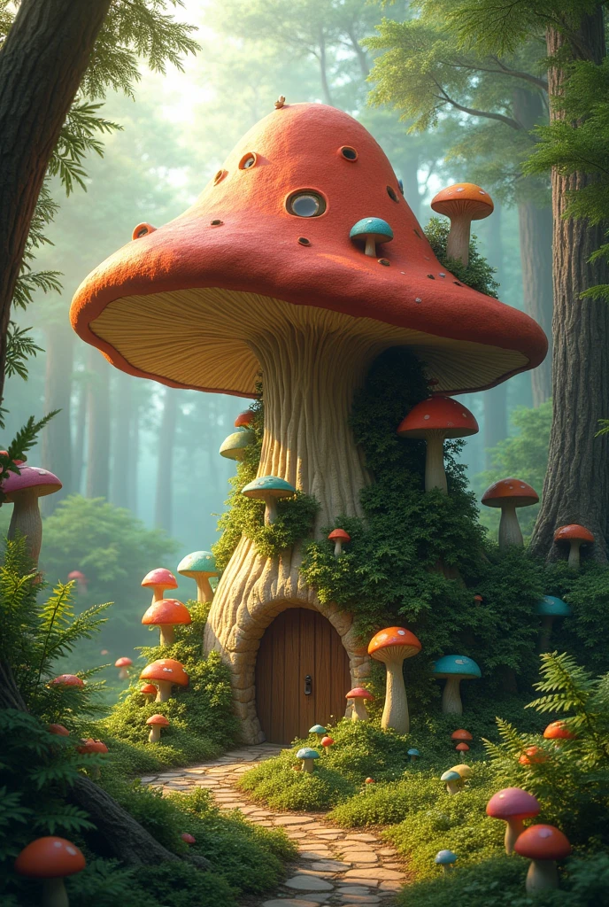 Mushroom house